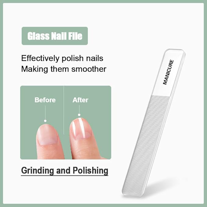 ১৬ পিস স্টেইনলেস স্টীল নেইল কাটার টুল সেট