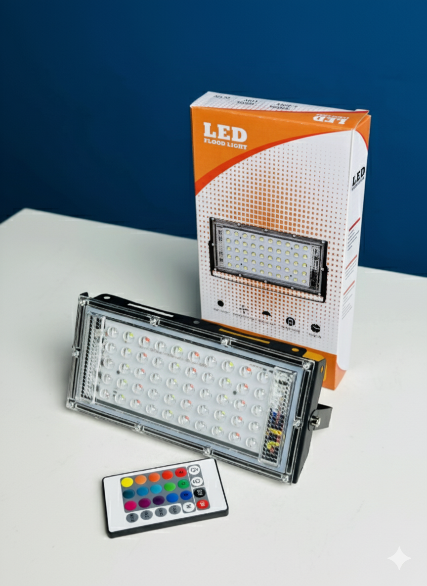 হাই পাওয়ার স্মার্ট RGB ফ্লাড লাইট