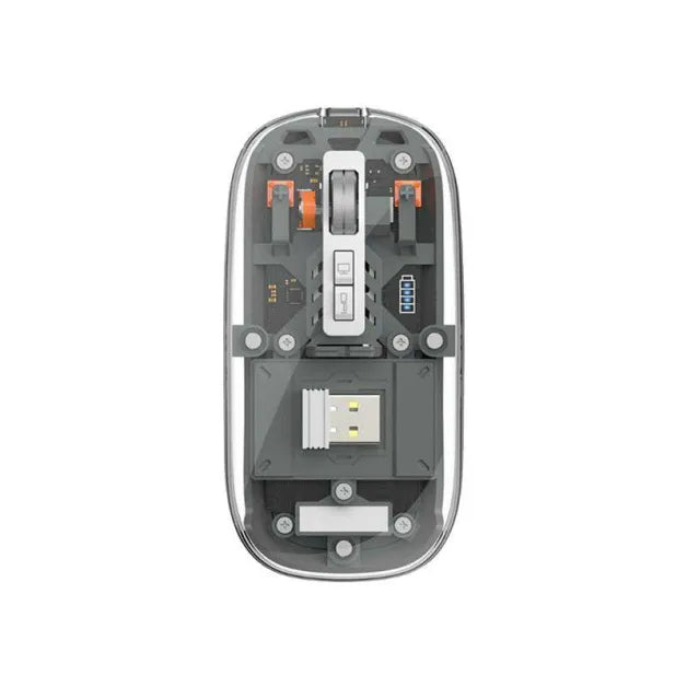 Rechargeable Transparent Bluetooth Mouse