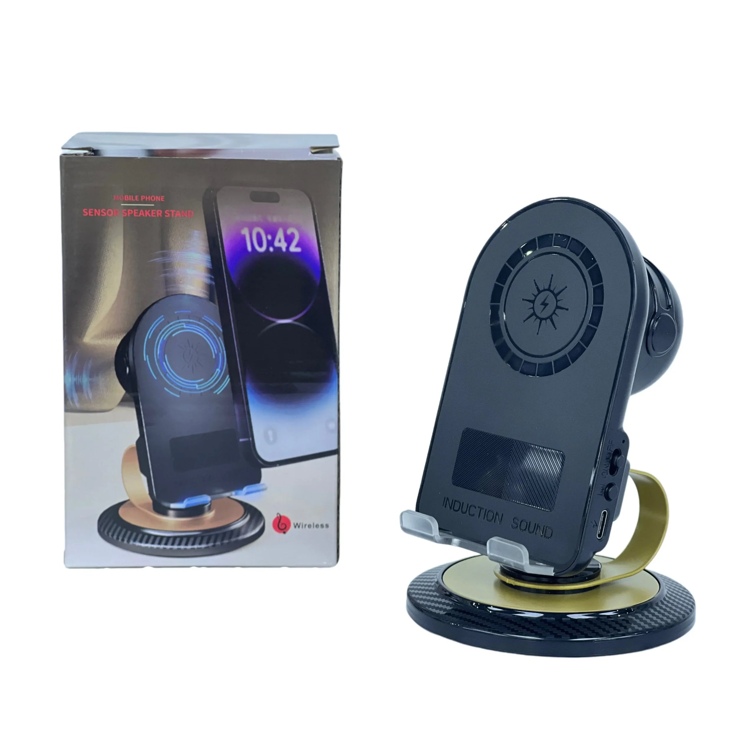 Sensor Speaker With Phone Stand
