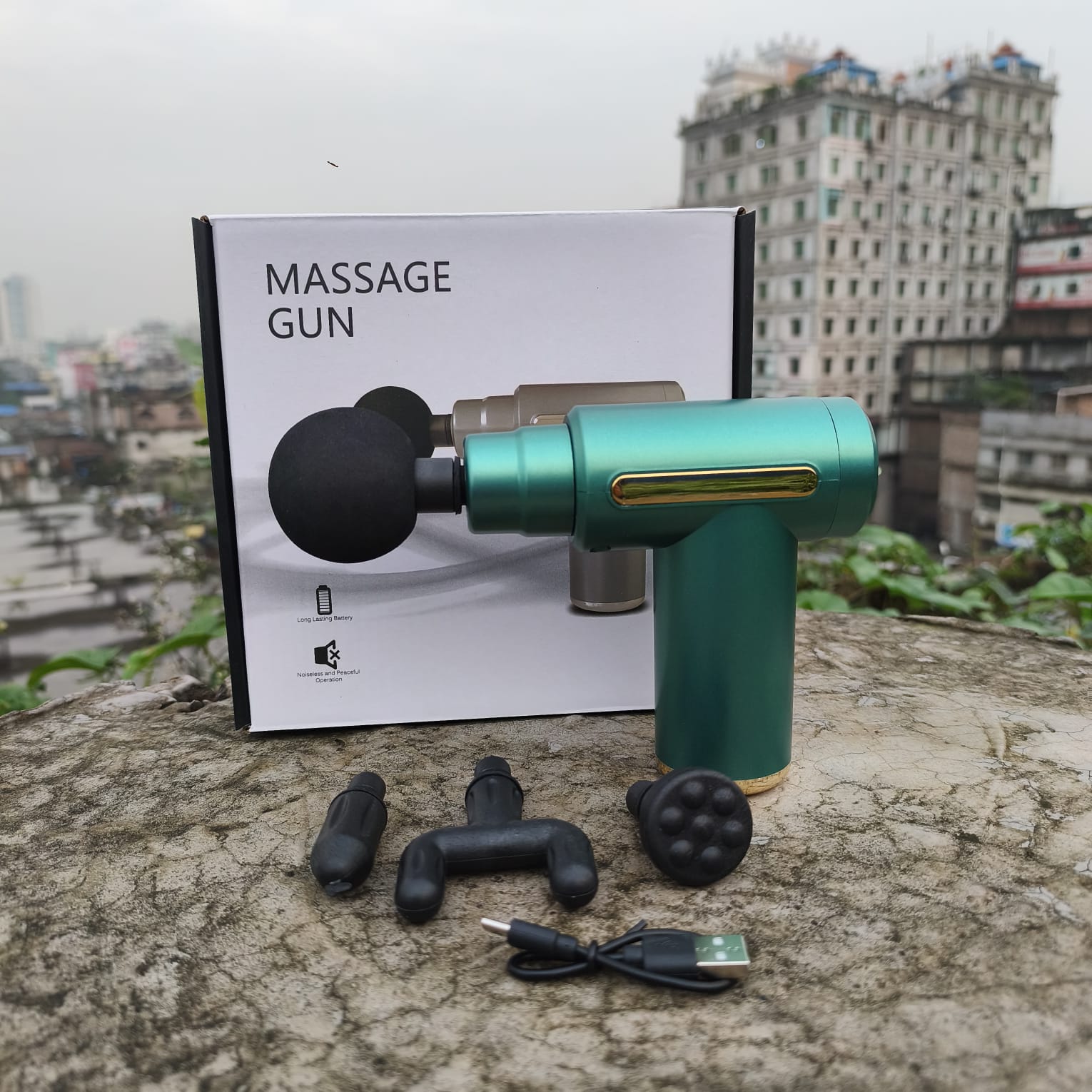 (মেসেজ গান)Massage gun offers a professional-grade massage experience