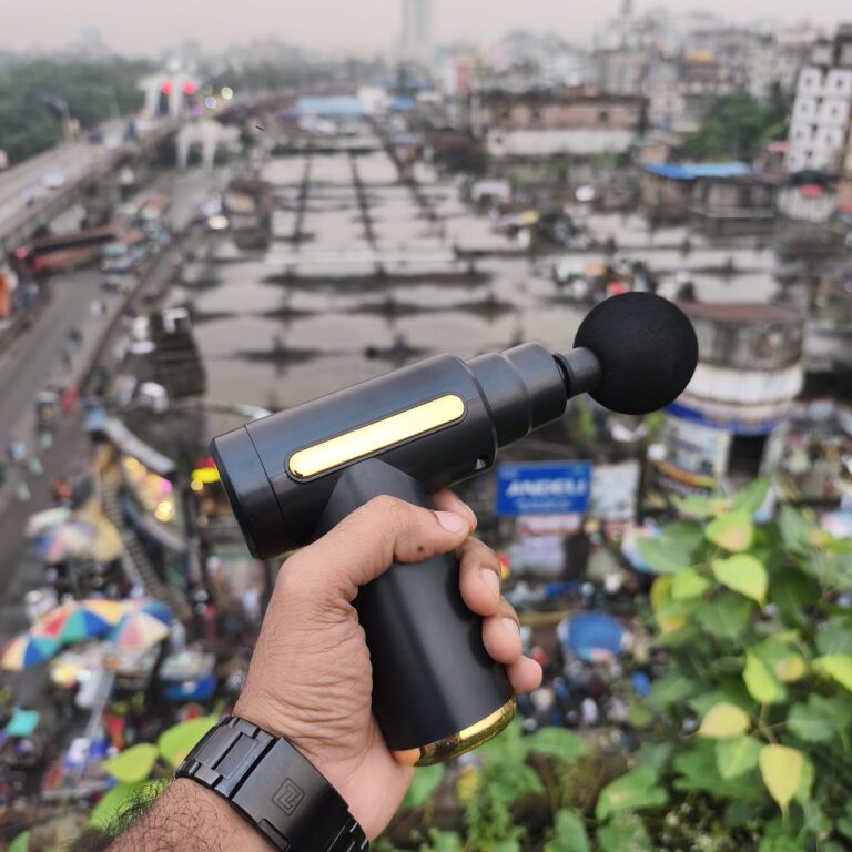 (মেসেজ গান)Massage gun offers a professional-grade massage experience